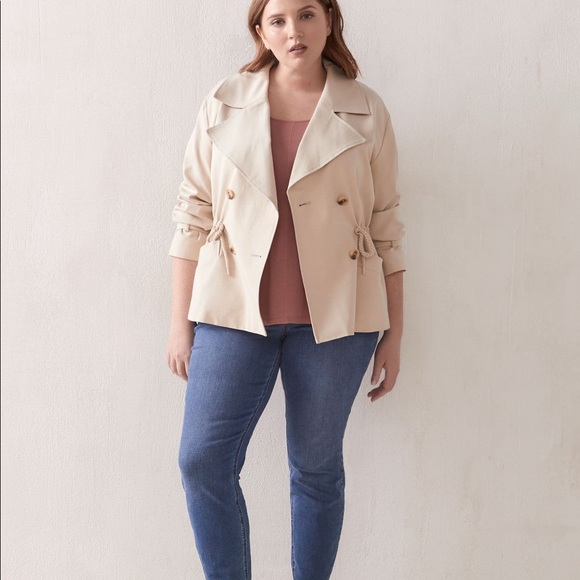 Addition elle beige blazer jacket size 3X - Picture 5 of 6